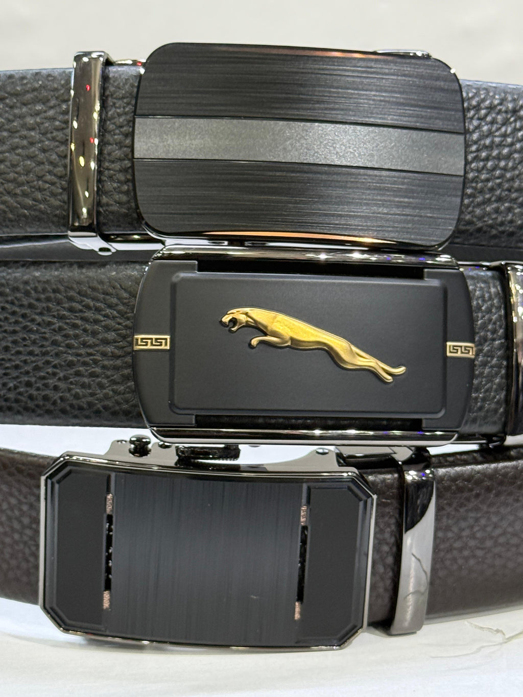 Pur belt leather 1 side