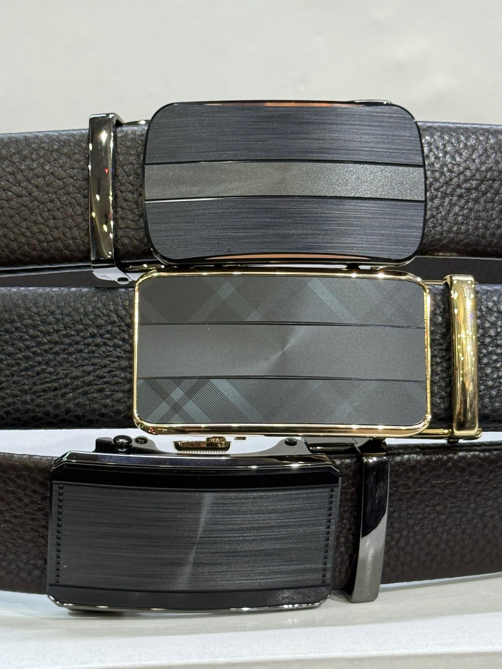 Pur belt leather 1 side